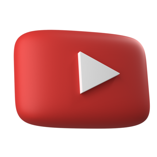 Logo 3D do YouTube + Parceria Me&You Society.